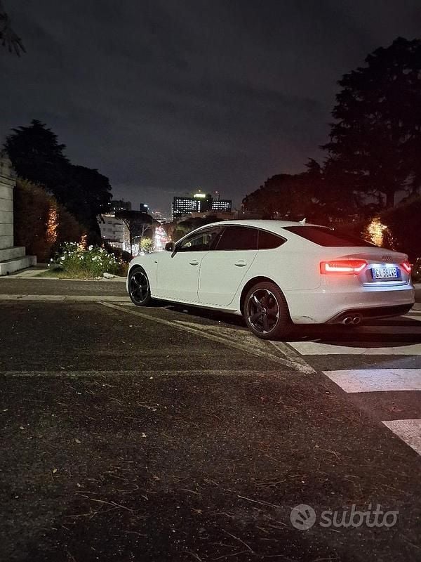Usata Audi A5 S-Line 190 CV (139 kW) 2016 Bianco Coupé