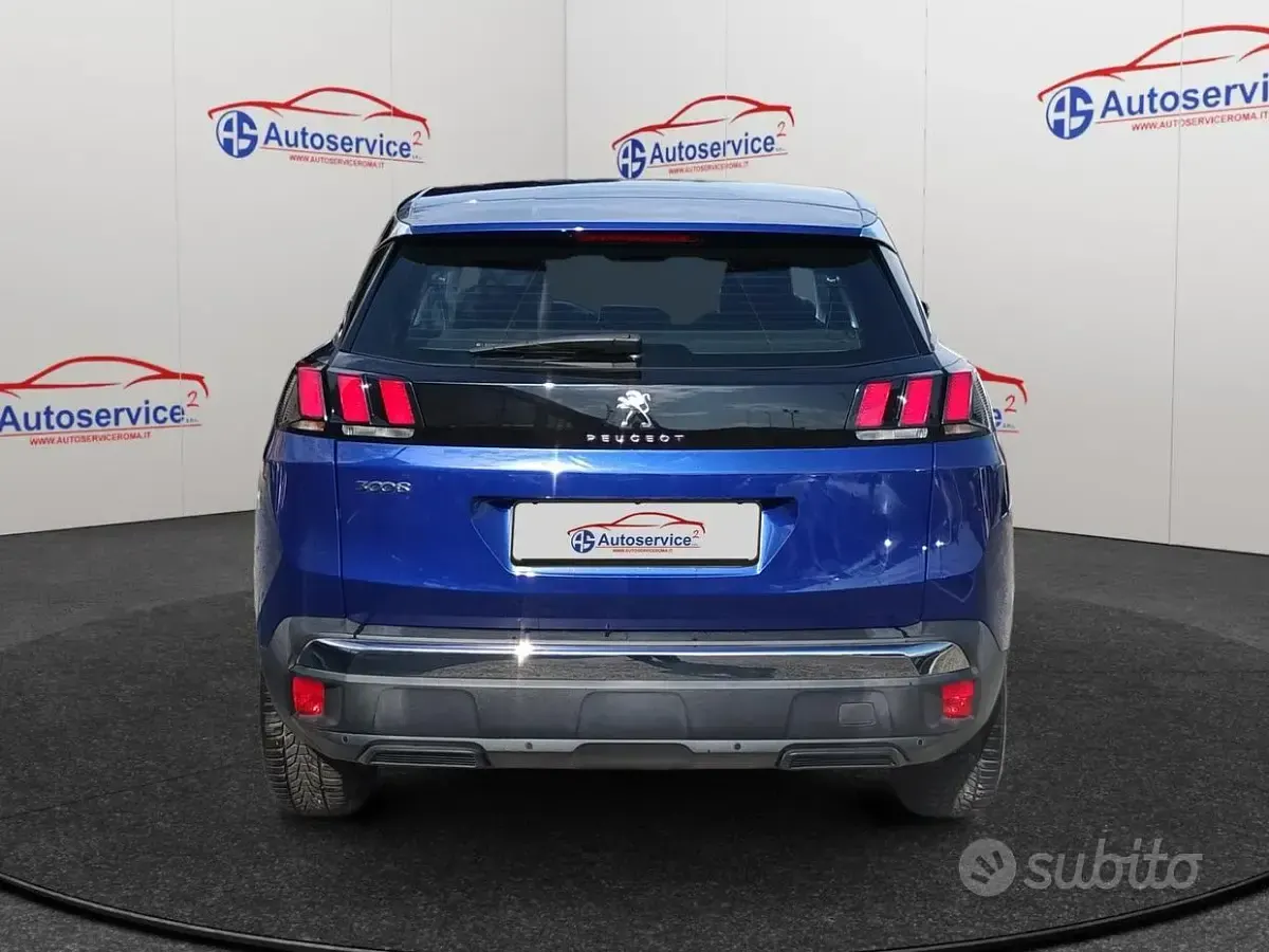 Usata Peugeot 3008 GT-line 131 CV (96 kW) 2020 Blu SUV