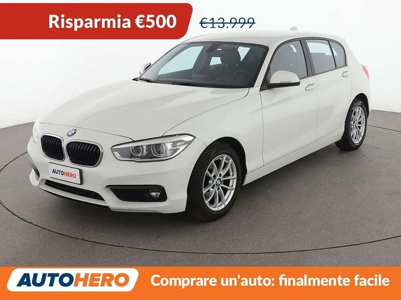 Usata BMW 116 109 CV (80 kW) 2019 Bianco Utilitaria