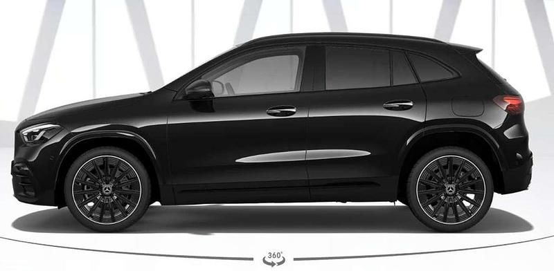 Uusi Mercedes GLA200 Advanced Plus 163 HP (119 kW) 2025 Musta Katumaasturi