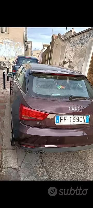 Usata Audi A1 90 CV (66 kW) 2016 Marrone Utilitaria