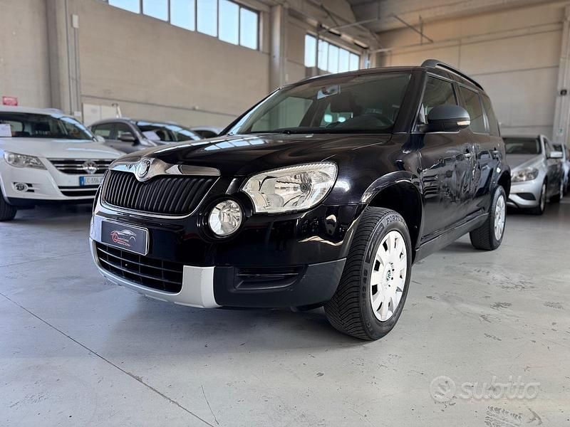 Usata Skoda Yeti Active 105 CV (77 kW) 2010 Nero SUV