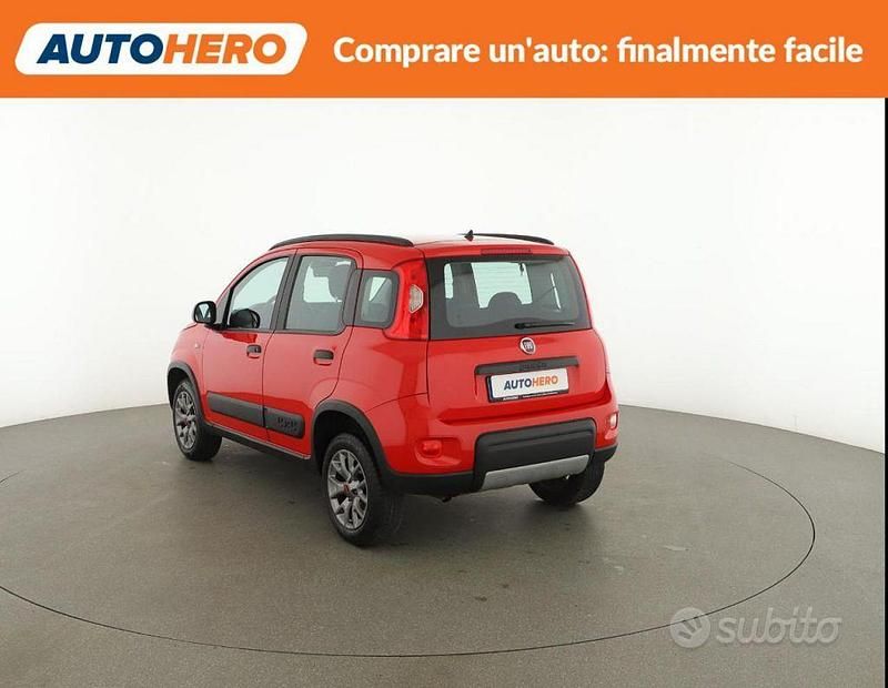 Usata Fiat Panda 2019 Rosso Utilitaria