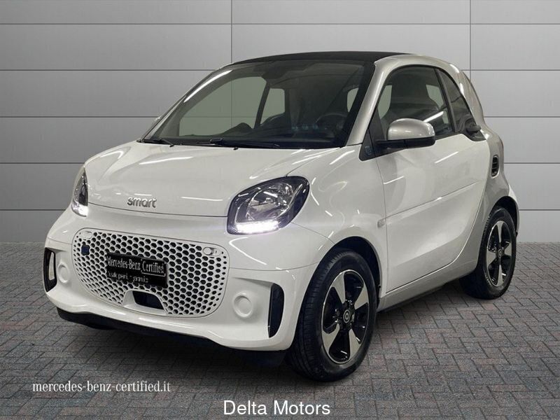 Bianco Usata 2021 Smart ForTwo Electric Drive Passion Tre volumi | 12.550 € (Ottimo prezzo) - Immagine 1/4