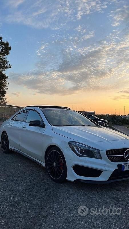 Usata Mercedes CLA220 Premium 170 CV (125 kW) 2014 Bianco Berlina