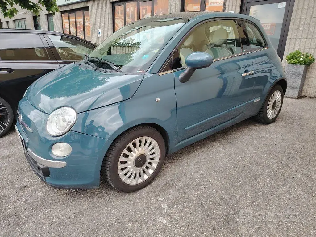 Usata Fiat 500 Lounge 101 CV (74 kW) 2008 Blu ceramico metallizzato Utilitaria