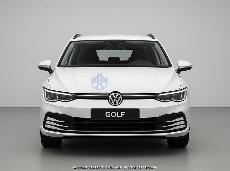 Usata VW Golf VIII Active 116 CV (85 kW) 2022 Bianco Station wagon