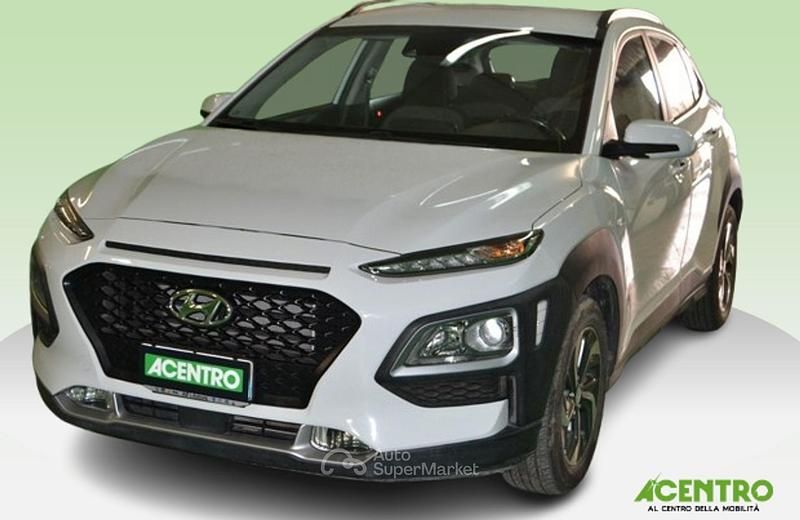 Usata Hyundai Kona 141 CV (103 kW) 2020 Bianco SUV