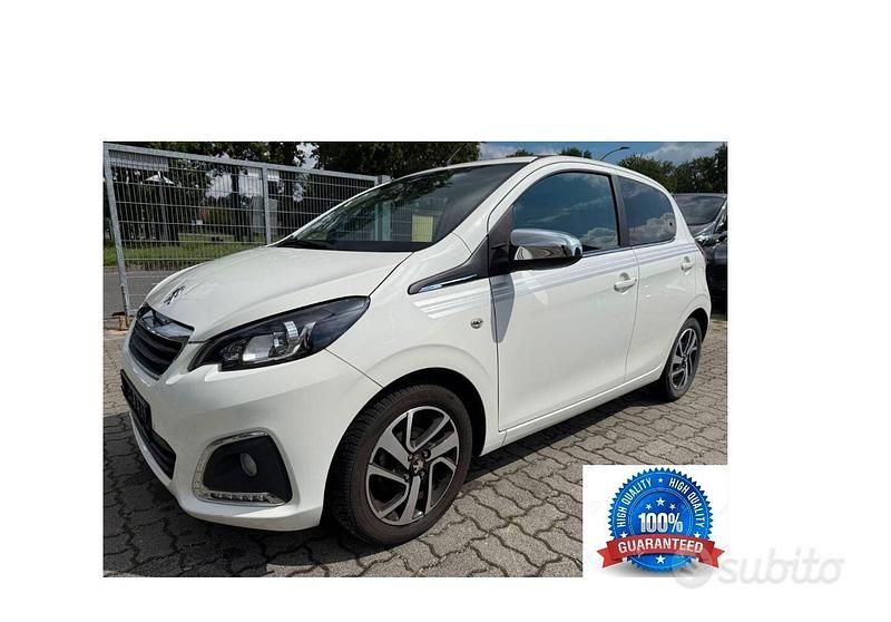 Bianco Usata 2020 Peugeot 108 Allure Due volumi | 11.890 € (Cara) - Immagine 1/4