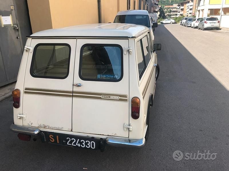 Usata Mini 1000 1981 Bianco Utilitaria