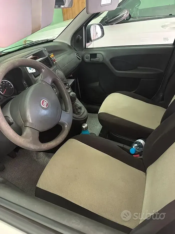 Usata Fiat Panda 69 CV (50 kW) 2011 Bianco Utilitaria