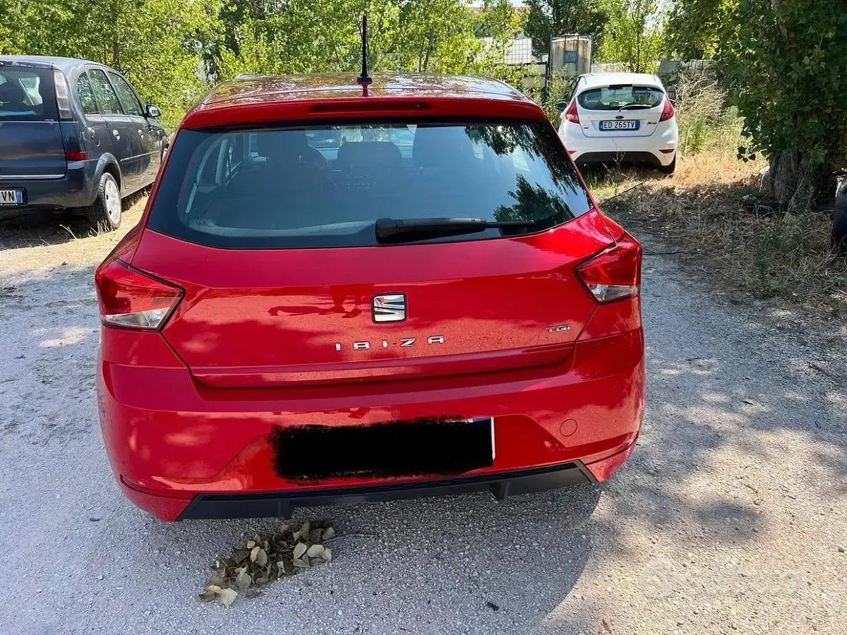 Usata Seat Ibiza FR 90 CV (66 kW) 2020 Rosso Utilitaria