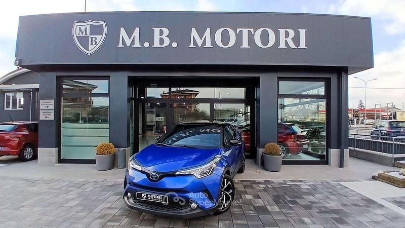 Usata Toyota C-HR Style 98 CV (72 kW) 2019 Blu/azzurro SUV
