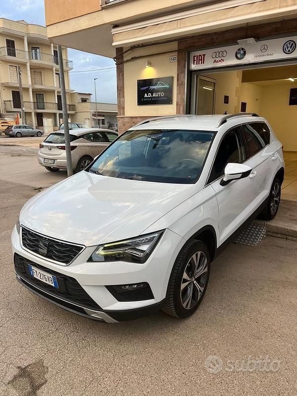 Usata Seat Ateca Business 115 CV (84 kW) 2019 Bianco SUV