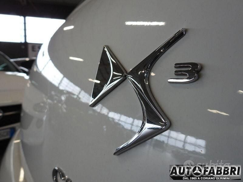 Usata DS Automobiles DS3 Design 82 CV (60 kW) 2013 Bianco(met.) Utilitaria