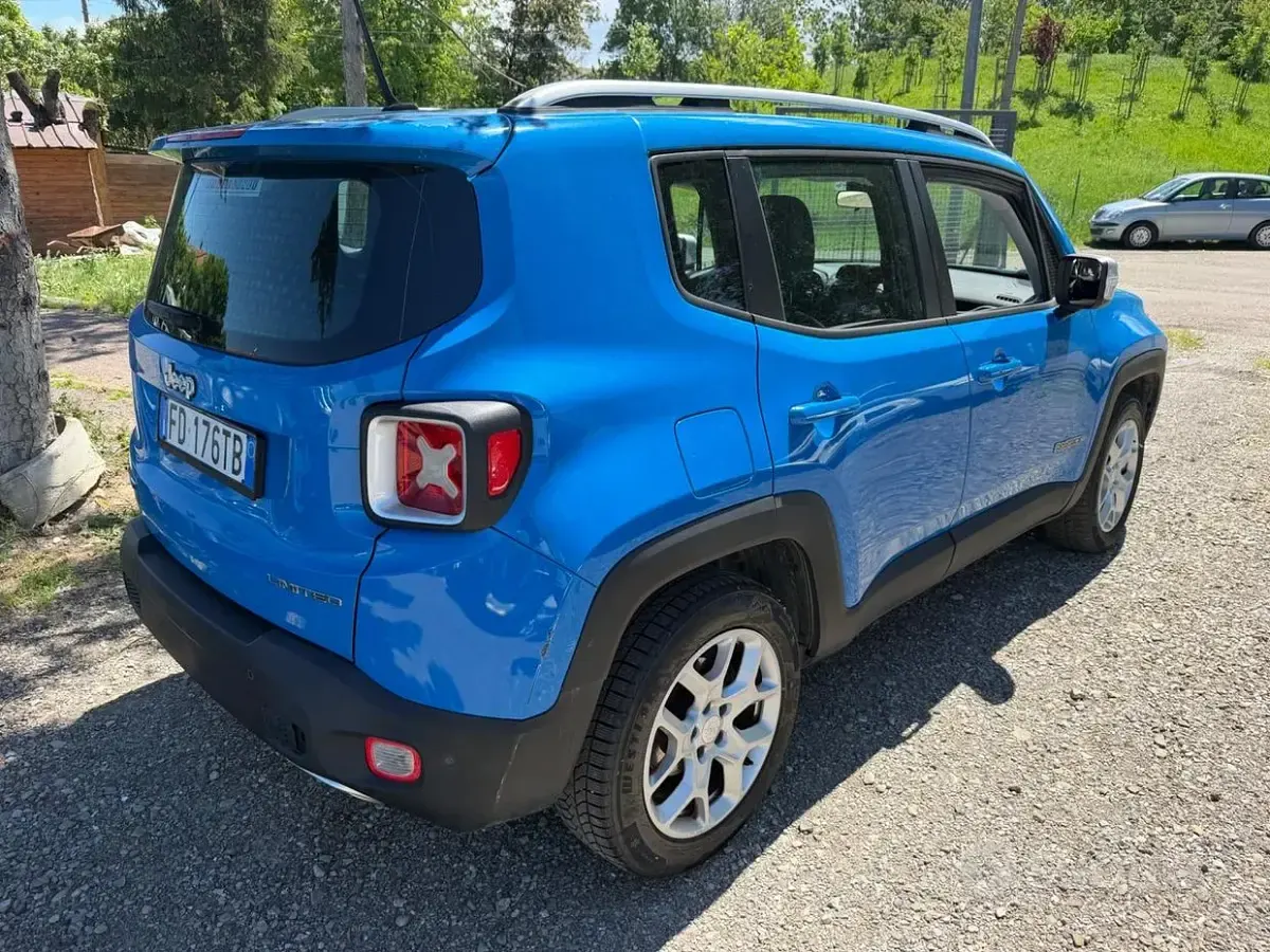 Occasion Jeep Renegade Limited 120 ch (88 kW) 2015 Bleue SUV