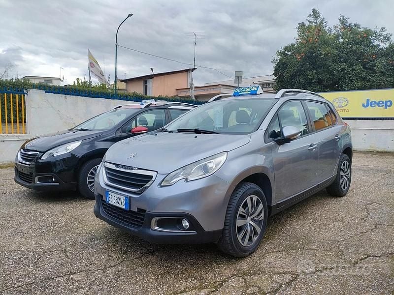 Usata Peugeot 2008 Active 92 CV (67 kW) 2014 Grigio SUV