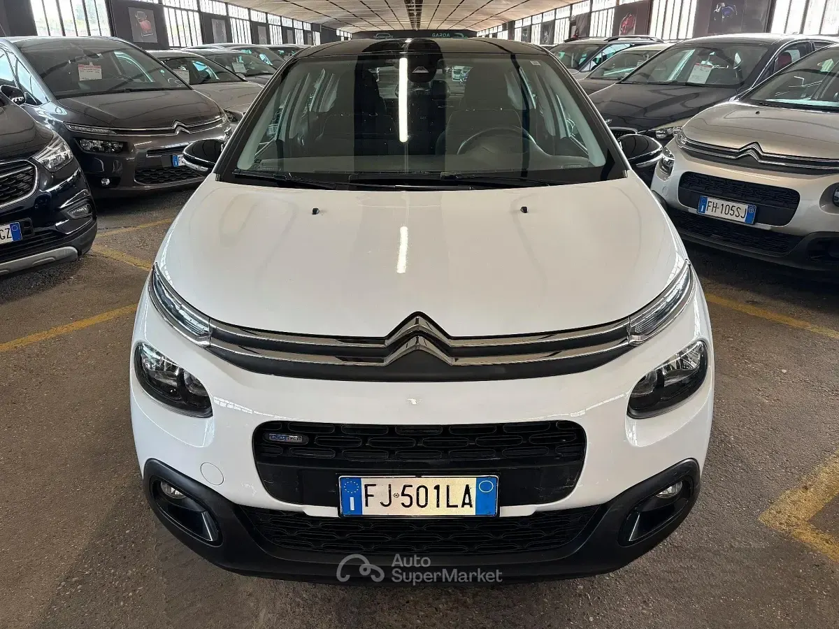 Usata Citroën C3 Feel 82 CV (60 kW) 2017 Bianco Berlina