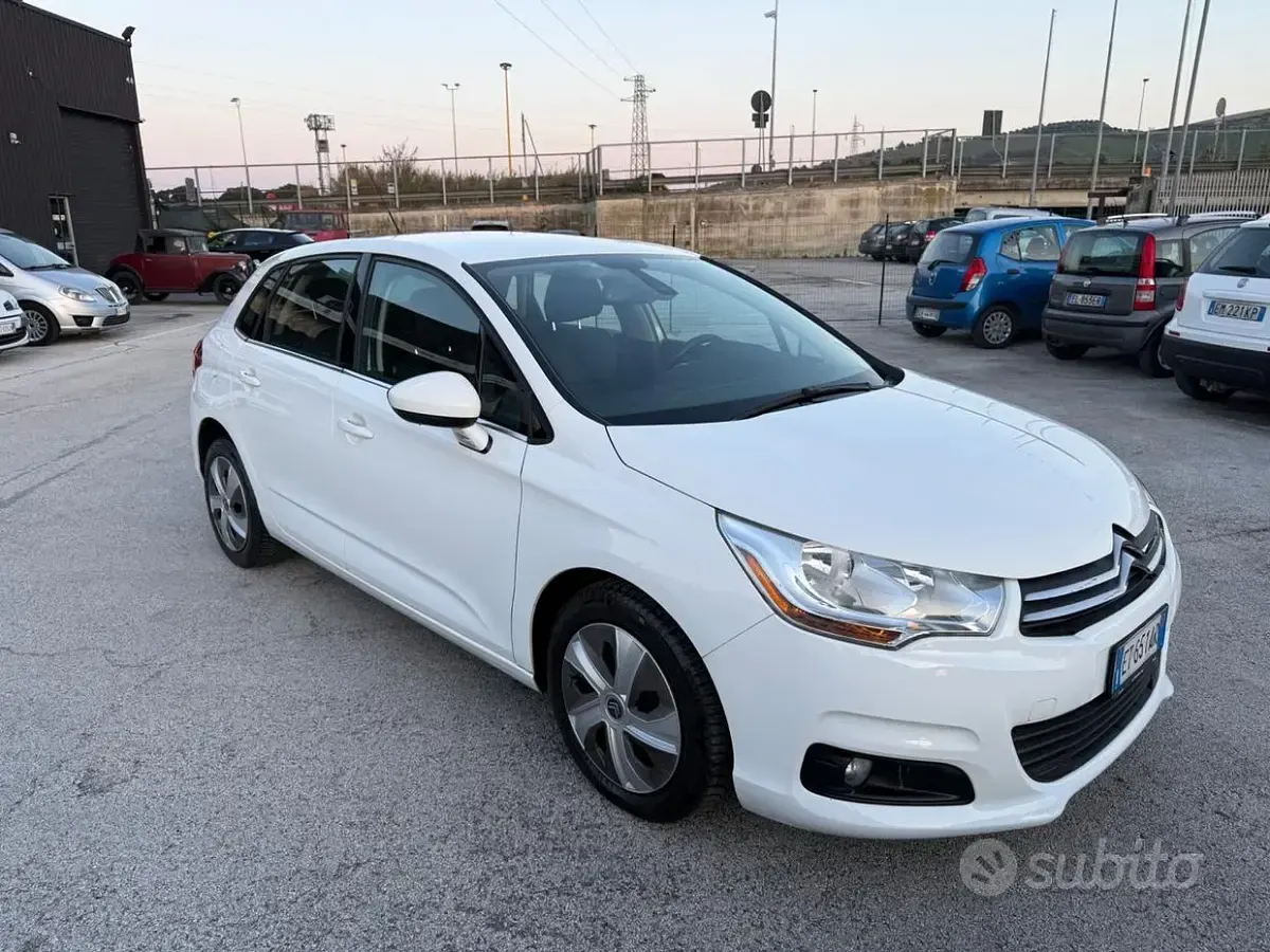 Usata Citroën C4 Exclusive 114 CV (83 kW) 2013 Bianco Berlina