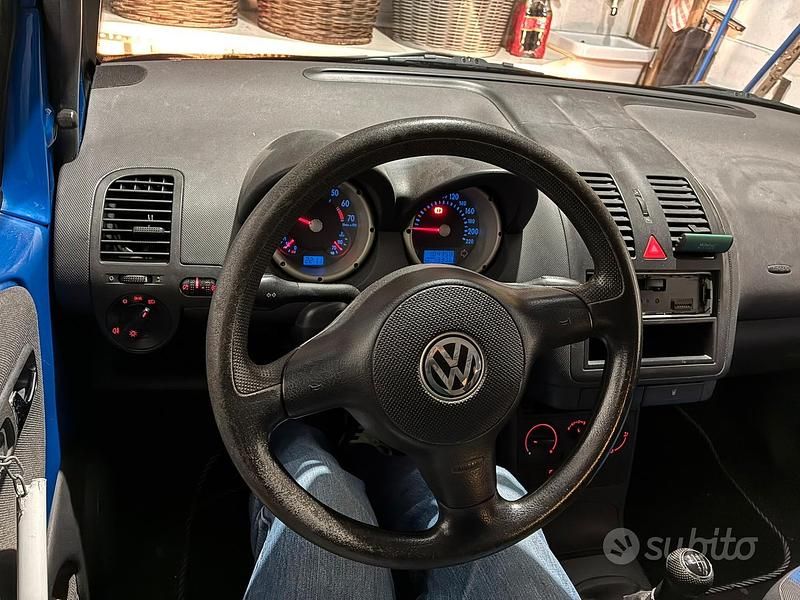 Usata VW Lupo Trendline 50 CV (36 kW) 2000 Blu Utilitaria