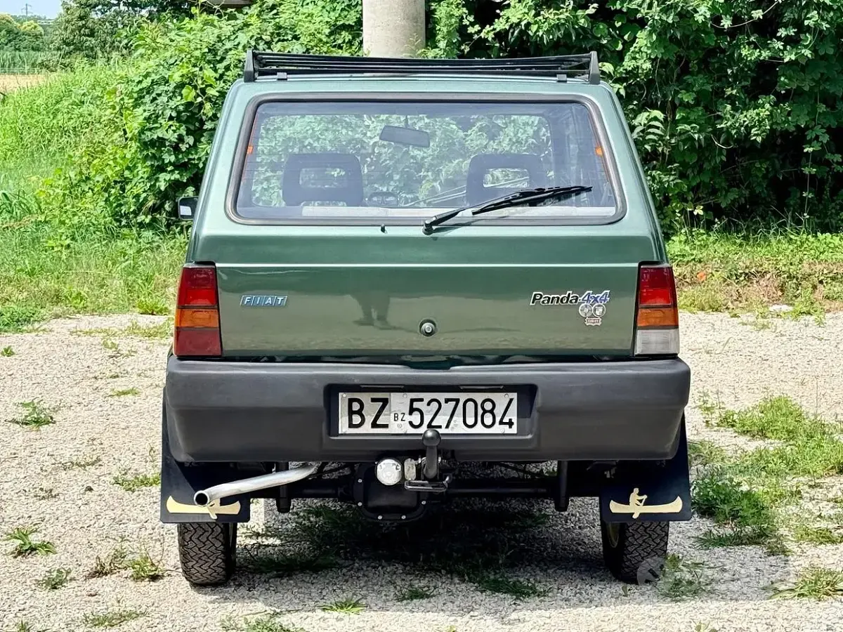 Usata Fiat Panda 4x4 50 CV (36 kW) 1991 Verde Utilitaria