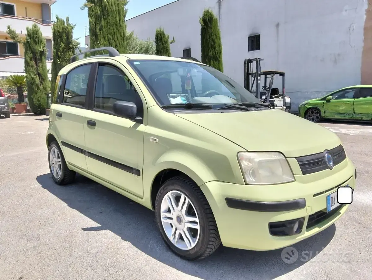 Usata Fiat Panda Dynamic 60 CV (44 kW) 2006 Verde Utilitaria