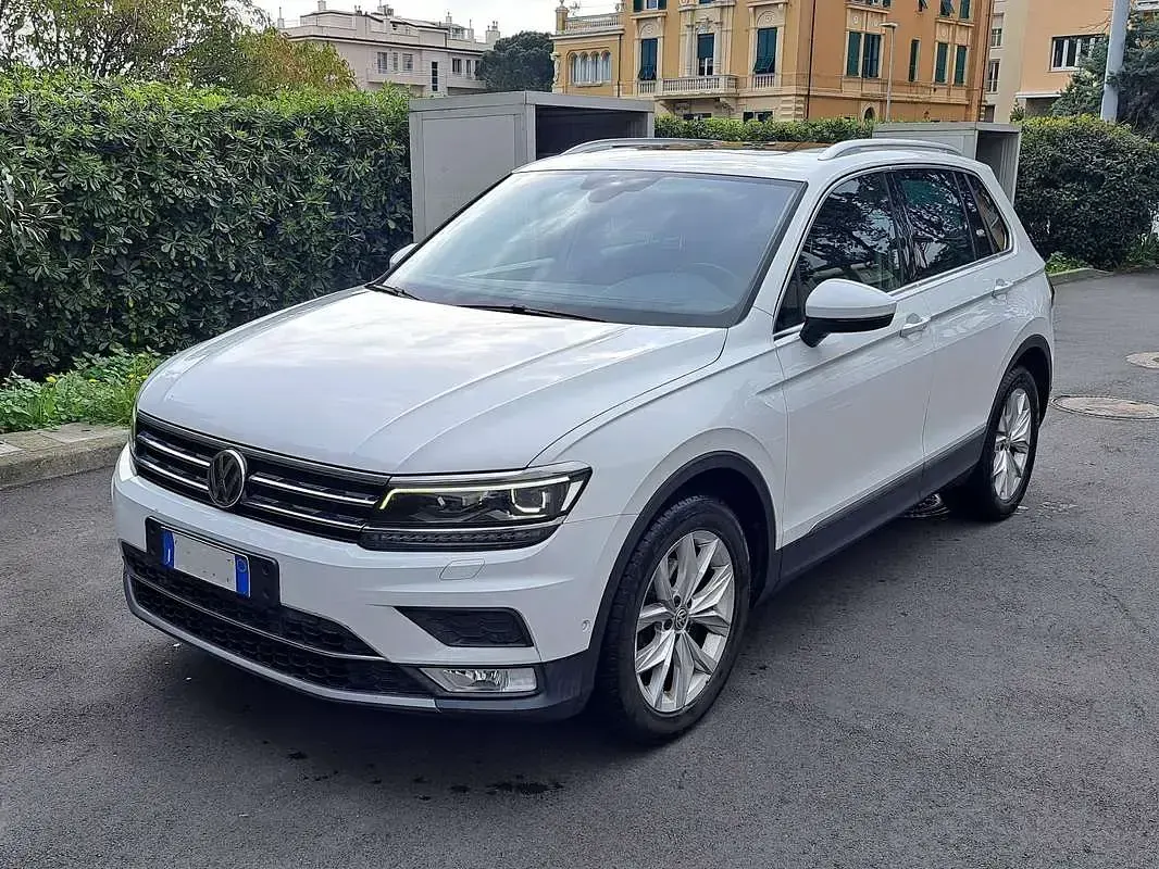 Usata VW Tiguan Executive 150 CV (110 kW) 2017 Bianco SUV