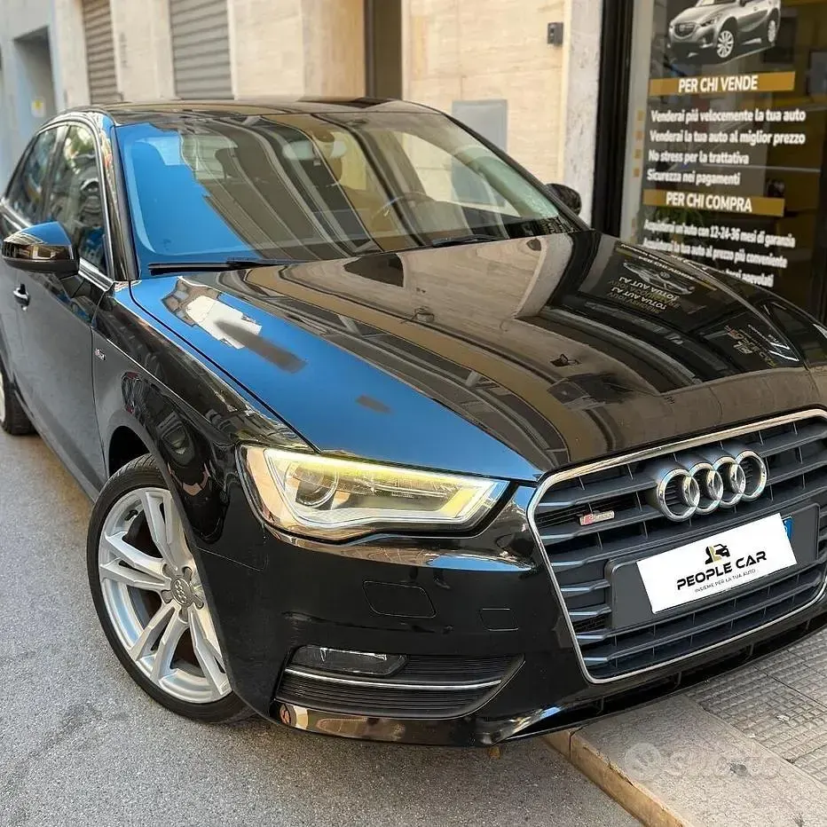 Usata Audi A3 Ambition 105 CV (77 kW) 2013 Nero Berlina