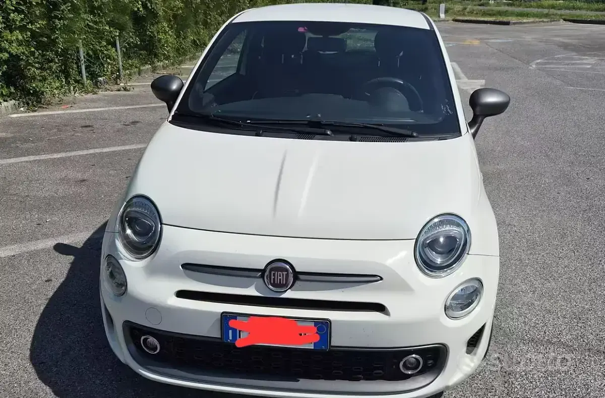 Usata Fiat 500S S 69 CV (50 kW) 2017 Bianco Utilitaria