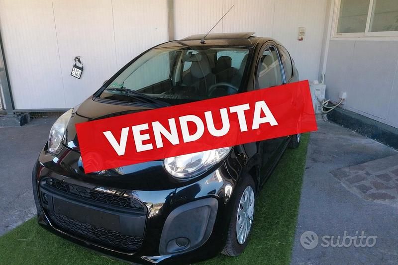 Usata Citroën C1 Exclusive 68 CV (50 kW) 2013 Nero Utilitaria