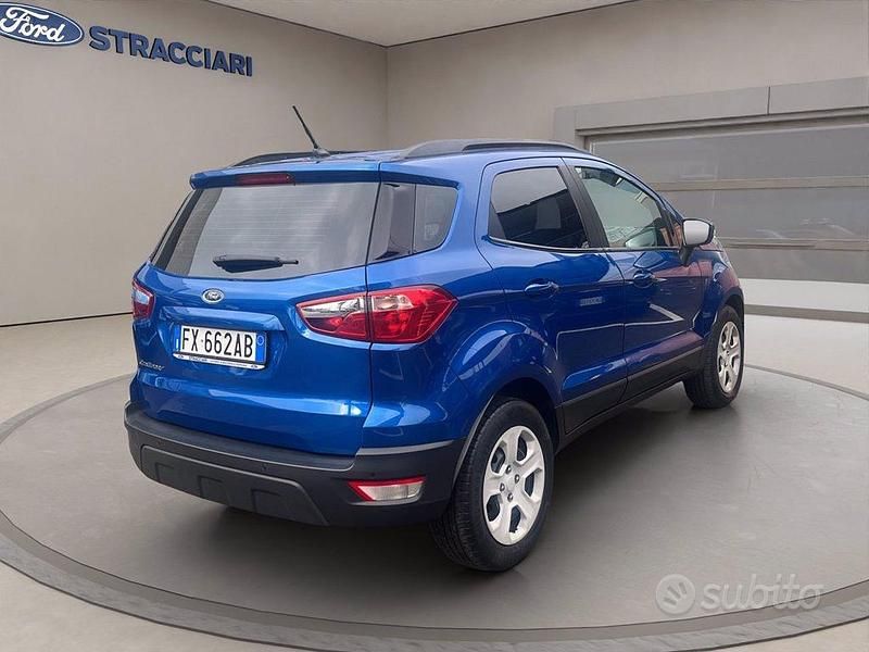 Usata Ford Ecosport 100 CV (73 kW) 2019 Blu metallizzato SUV