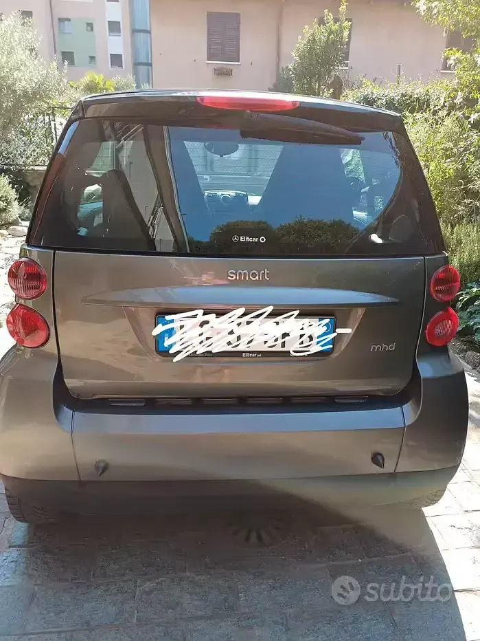 Usata Smart ForTwo Coupé Passion 71 CV (52 kW) 2010 Grigio Coupé