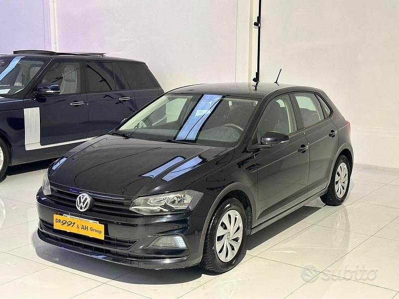 Usata VW Polo Comfortline 60 CV (44 kW) 2018 Nero Utilitaria
