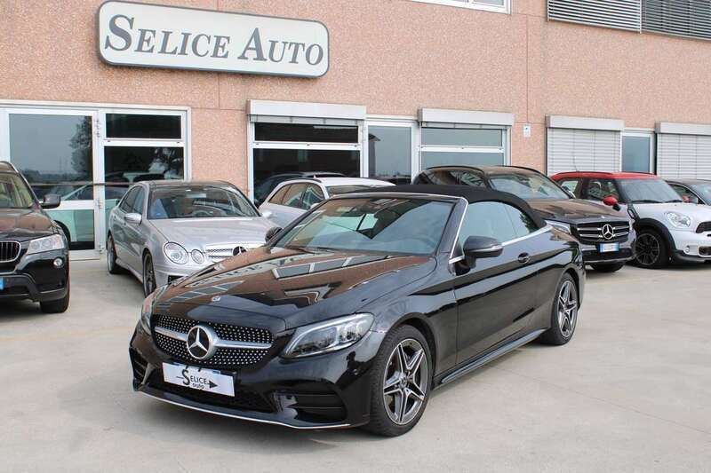 Nero Usata 2020 Mercedes C220 Premium Plus Cabrio | 34.500 € (Buon prezzo) - Immagine 1/4