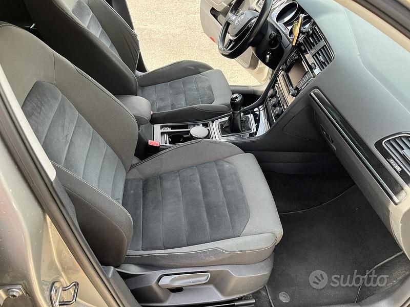 Usata VW Golf VII 110 CV (80 kW) 2013 Grigio Berlina