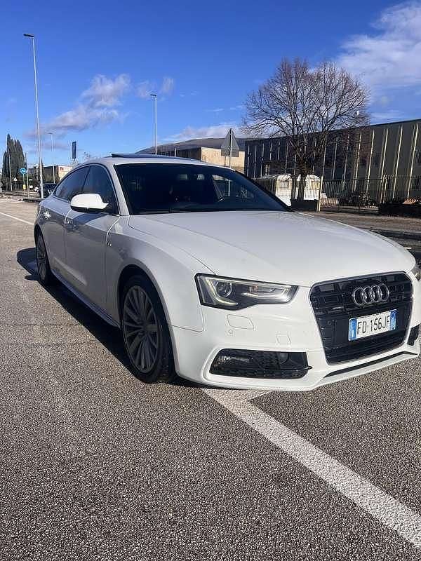 Usata Audi A5 Sportback Advanced 190 CV (139 kW) 2015 Bianco Utilitaria