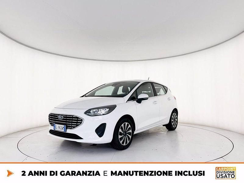 Usata Ford Fiesta Titanium 75 CV (55 kW) 2022 Bianco Berlina