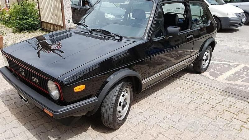 Usata VW Golf GTI 1980 Nero Coupé