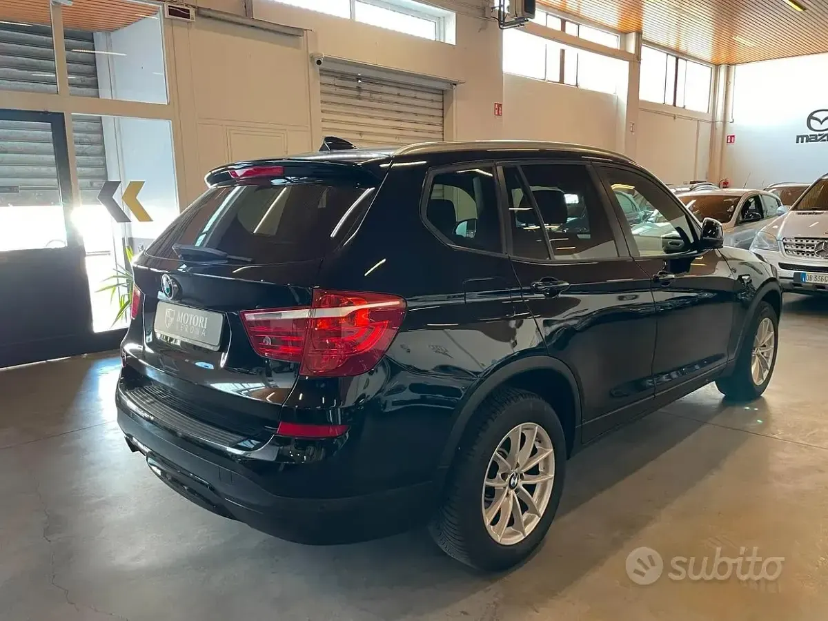 Usata BMW X3 150 CV (110 kW) 2015 Nero SUV