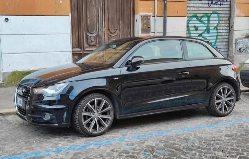 Nero Usata 2014 Audi A1 S-Line Due volumi | 9000 € (Super prezzo) - Immagine 1/4