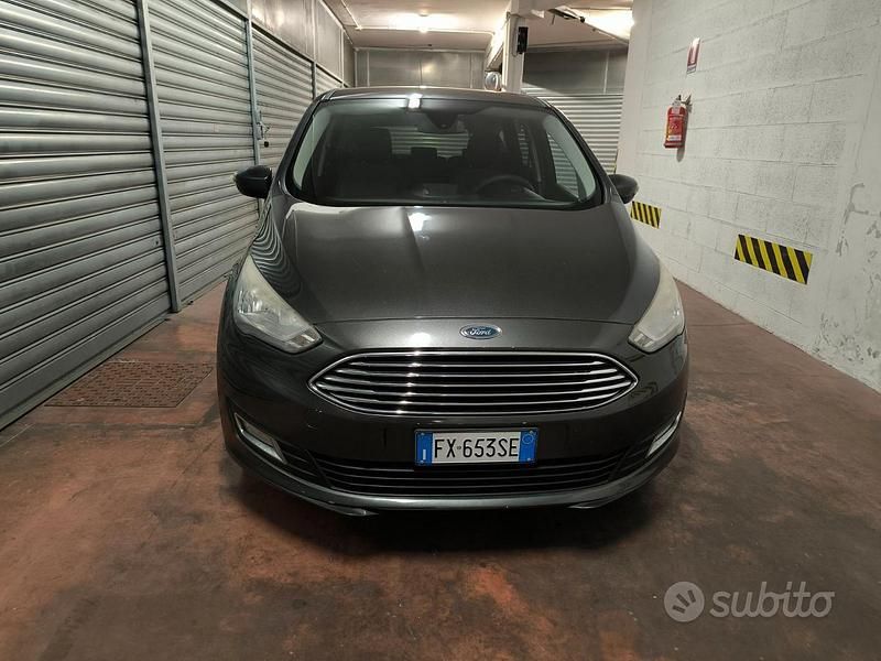 Usata Ford C-MAX Titanium S 120 CV (88 kW) 2015 Grigio Monovolume