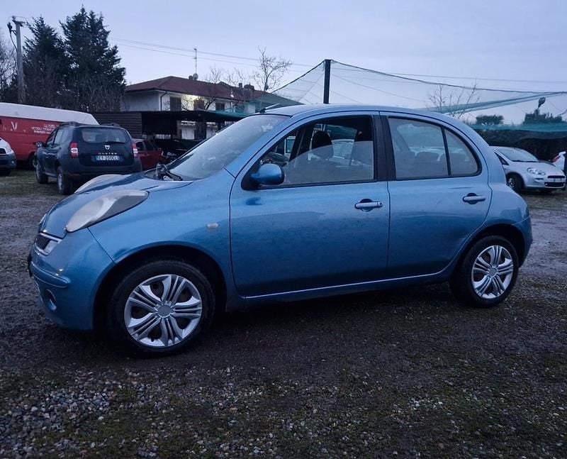 Usata Nissan Micra 80 CV (58 kW) 2008 Blu Berlina