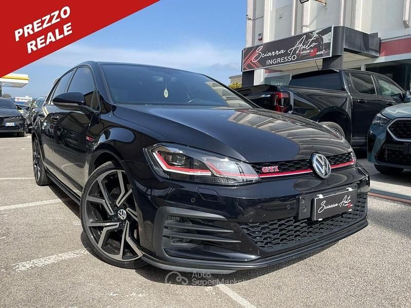 Usata VW Golf VII GTI 245 CV (180 kW) 2019 Nero Berlina