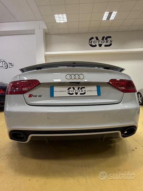 Usata Audi RS5 Ambiente 450 CV (330 kW) 2011 Bianco Coupé
