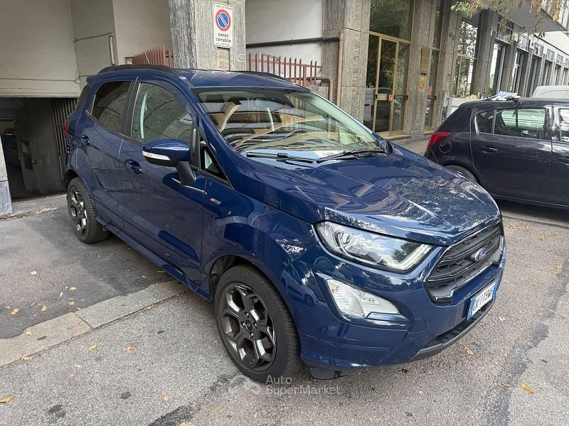 Blu Usata 2022 Ford Ecosport ST-Line SUV | 15.400 € (Buon prezzo) - Immagine 1/4