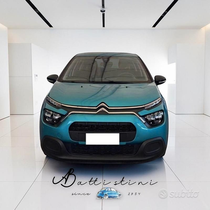Usata Citroën C3 Feel 82 CV (60 kW) 2022 Blu Utilitaria