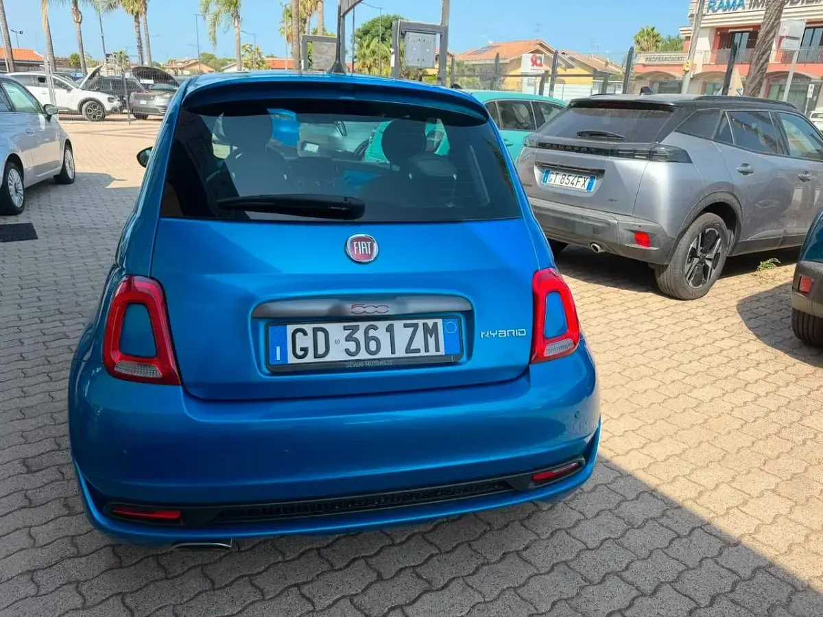 Usata Fiat 500 Launch Edition 69 CV (50 kW) 2021 Blu Berlina