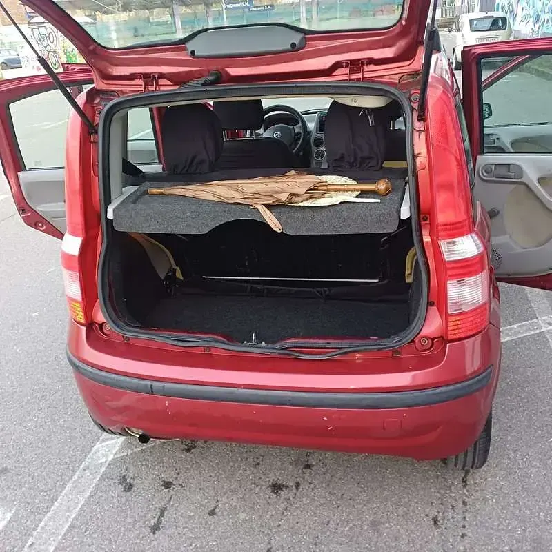 Usata Fiat Panda Dynamic 60 CV (44 kW) 2004 Rosso Utilitaria