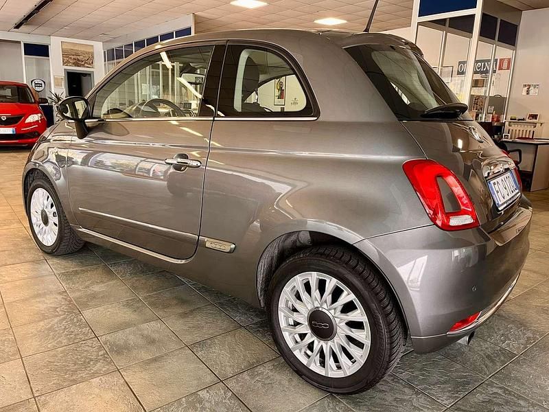 Usata Fiat 500 Lounge 69 CV (50 kW) 2016 Grigio Utilitaria