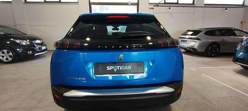 Usata Peugeot e-2008 Allure 56 kW (77 CV) 2021 Blu SUV